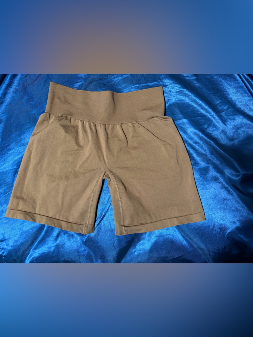 NVGTN Caramel Seamless Shorts